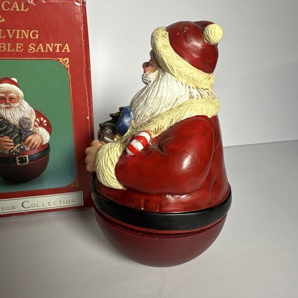 Windsor Collection- Musical & Revolving Collectible Santa 7” Tall - Picture 5 of 7